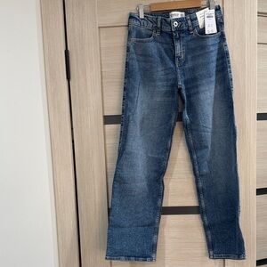 Abercrombie Kids High Rise Wide Leg Jeans